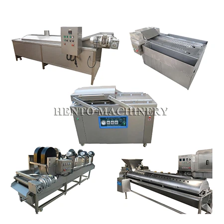 Dây chuyền sản xuất bong tróc gà