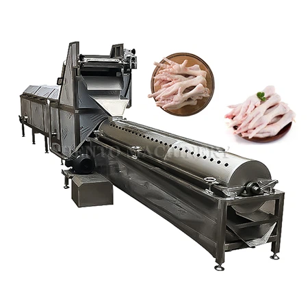Dây chuyền sản xuất lột chân gà