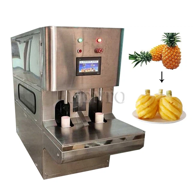 Máy bóc vỏ dứa tự động