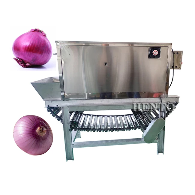 Chain Type Onion Peeling Machine high quality